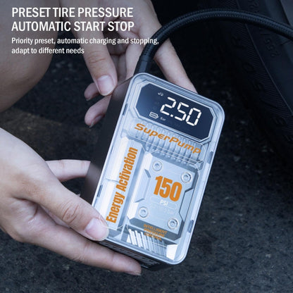 ST-9619C 7.4V Wireless Portable Car Tire Air Pump - Inflatable Pump by buy2fix | Online Shopping UK | buy2fix
