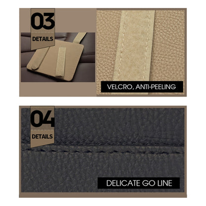 Car Multifunctional Sun Visor Card Holder Bill Storage Card Bag (Black) by buy2fix