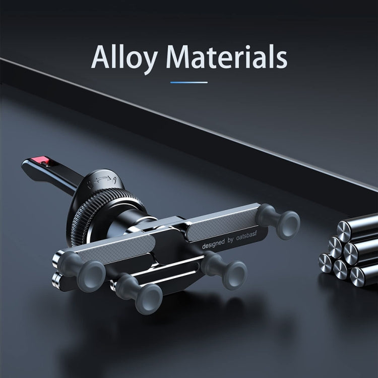 Car Knob Air Outlet Invisible Aluminum Alloy Gravity Holder by buy2fix