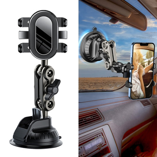 Car Universal Overhead Camera Suction Cup Phone Holder, Short Style by buy2fix