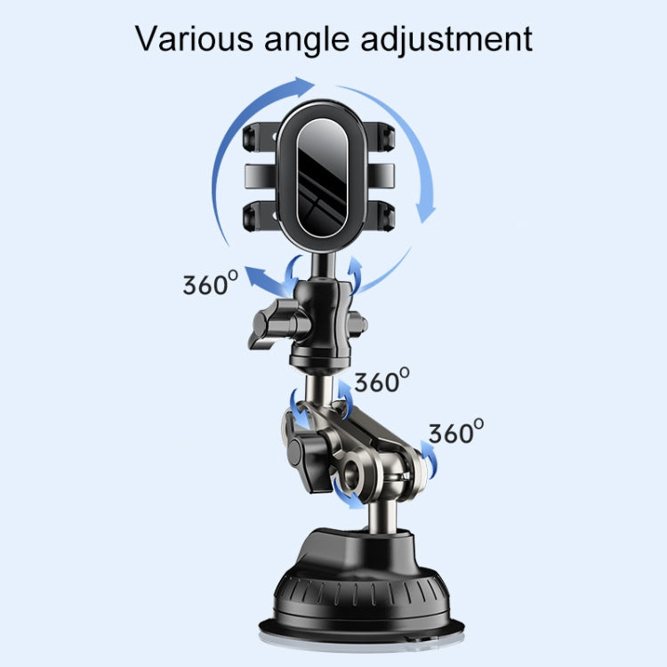 Car Universal Overhead Camera Suction Cup Phone Holder, Short Style by buy2fix