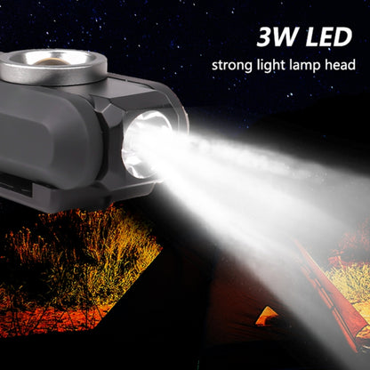 1902A Folding Magnet Car Inspection Light Work Maintenance Lamp Emergency COB LED USB Charging Lamp - Other Tools by buy2fix | Online Shopping UK | buy2fix