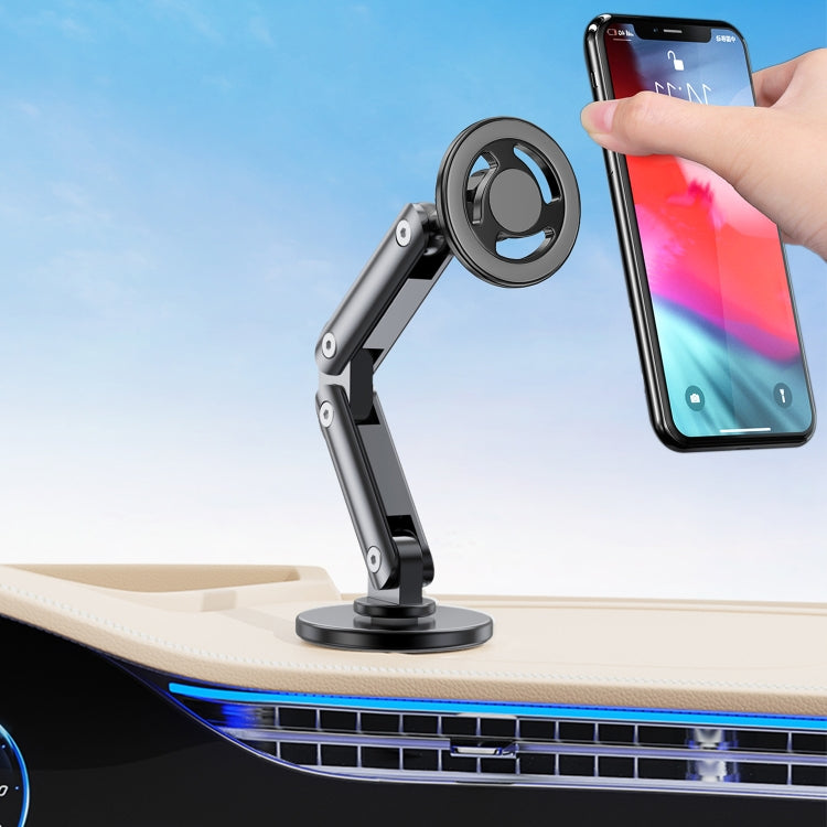 LK-CDD13 Car Multi-angle Adjustable MagSafe Magnetic Holder (Black) by buy2fix