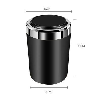 BY-1091 Car Press Style Metal Liner Ashtray with LED Light by buy2fix