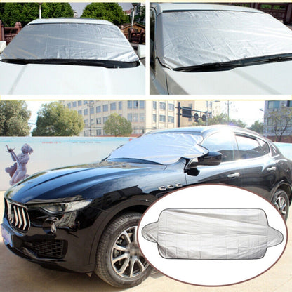 BY-689 Car Sunshine Frost Snow Protect Front Windshield Cover, Size: 200x70cm - Aluminum Film PEVA by buy2fix | Online Shopping UK | buy2fix