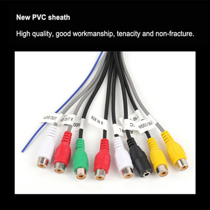 Palminfo Android Navigation 20-pin Plug RCA Video Audio Modified Tail Cable - DIY Cables by buy2fix | Online Shopping UK | buy2fix