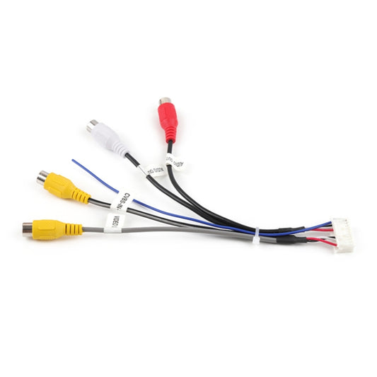 Palminfo Male Android Navigation 20-pin Plug RCA Video Audio Cable - DIY Cables by buy2fix | Online Shopping UK | buy2fix