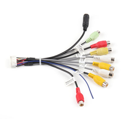 Palminfo Android Navigation 20-pin Audio Microphone Cable RCA Bass Amplifier Cable - DIY Cables by buy2fix | Online Shopping UK | buy2fix
