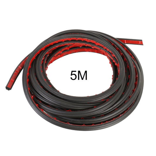5-hole 5m Car Rubber Seal Strip - sealing strips by buy2fix | Online Shopping UK | buy2fix