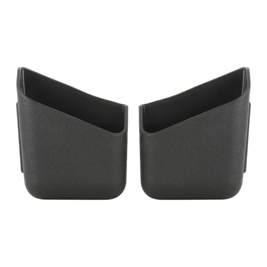 KMS-933 1 Pair Car Multifunctional Adhesive Storage Box Glasses Cellphone Storage Box (Black) by buy2fix