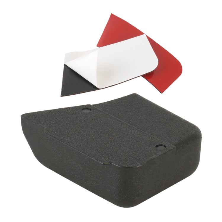 KMS-933 1 Pair Car Multifunctional Adhesive Storage Box Glasses Cellphone Storage Box (Black) by buy2fix