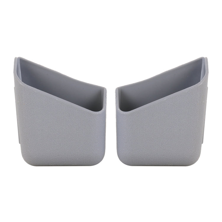KMS-933 1 Pair Car Multifunctional Adhesive Storage Box Glasses Cellphone Storage Box (Grey) by buy2fix