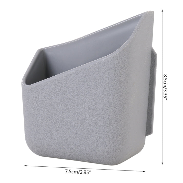 KMS-933 1 Pair Car Multifunctional Adhesive Storage Box Glasses Cellphone Storage Box (Grey) by buy2fix