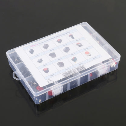 50pcs Universal Power Switch Button Assortment Kit - Car Switches by buy2fix | Online Shopping UK | buy2fix