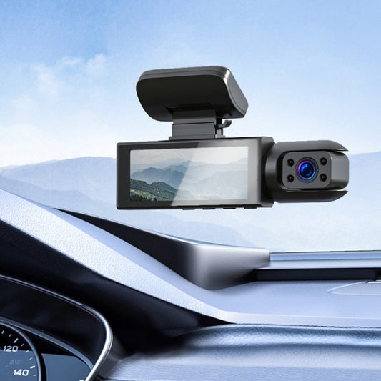 3.16 inch 1080P HD Night Vision Front and Inside Dual Lenses Driving Recorder - Car DVRs by buy2fix | Online Shopping UK | buy2fix