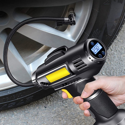 Car Portable Mini Wireless Digital Display Tire Inflator Pump - Inflatable Pump by buy2fix | Online Shopping UK | buy2fix