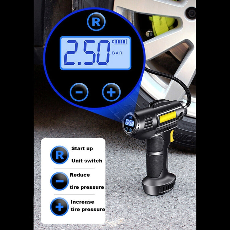 Car Portable Mini Wired Digital Display Tire Inflator Pump - Inflatable Pump by buy2fix | Online Shopping UK | buy2fix