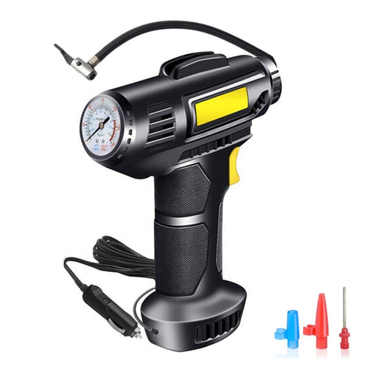 Car Portable Mini Wired Pointer Tire Inflator Pump - Inflatable Pump by buy2fix | Online Shopping UK | buy2fix