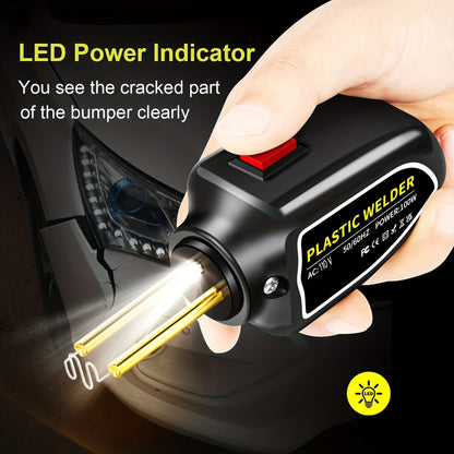 Hot Stapler Plastic Welding Machine Car Bumper Repair Kit Plier, US Plug - Hand Tool Sets by buy2fix | Online Shopping UK | buy2fix