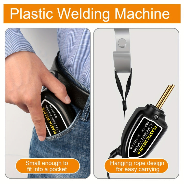 Hot Stapler Plastic Welding Machine Car Bumper Repair Kit Plier, US Plug - Hand Tool Sets by buy2fix | Online Shopping UK | buy2fix