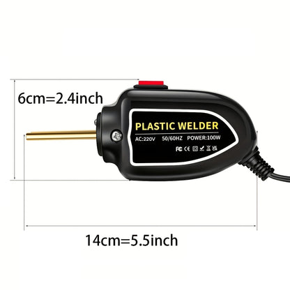 Hot Stapler Plastic Welding Machine Car Bumper Repair Kit Plier, EU Plug - Hand Tool Sets by buy2fix | Online Shopping UK | buy2fix