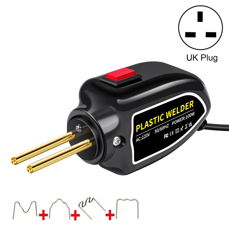 Hot Stapler Plastic Welding Machine Car Bumper Repair Kit Plier, UK Plug - Hand Tool Sets by buy2fix | Online Shopping UK | buy2fix