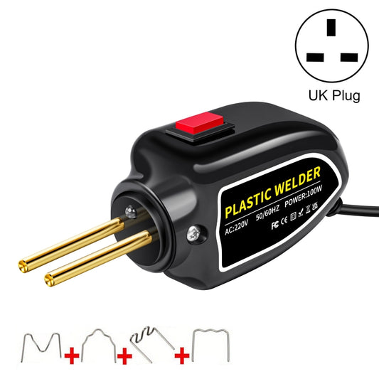 Hot Stapler Plastic Welding Machine Car Bumper Repair Kit Plier, UK Plug - Hand Tool Sets by buy2fix | Online Shopping UK | buy2fix