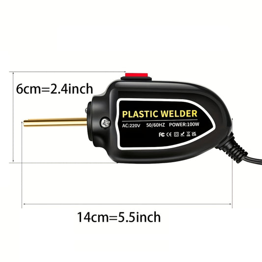 Hot Stapler Plastic Welding Machine Car Bumper Repair Kit Plier, UK Plug - Hand Tool Sets by buy2fix | Online Shopping UK | buy2fix