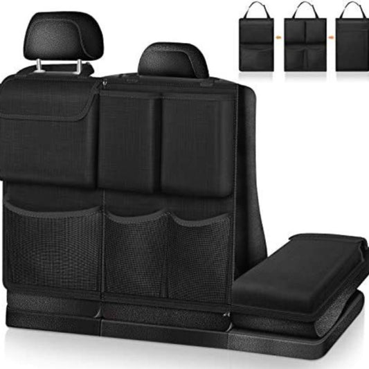 Car Hanging Back Seat Trunk Storage Bag Trunk Oxford Cloth Hanging Bag (Black) by buy2fix