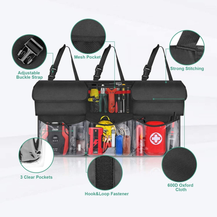 Car Trunk Oxford Cloth Storage Bag Trunk Hanging Bag Tool Kit by buy2fix