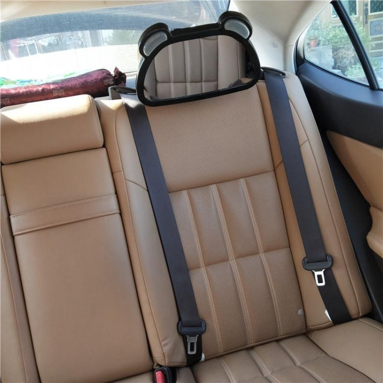 Car Baby Auxiliary Viewing Mirror with LED Remote Control Light + USB Charging by buy2fix