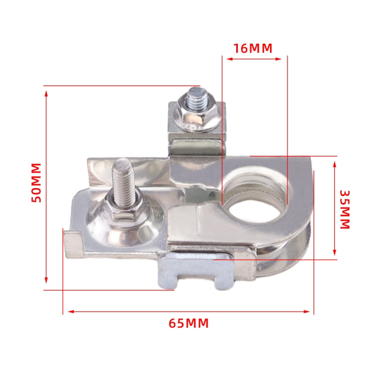 926-879 Positive Negative Battery Terminal for Ford / Lincoln - Booster Cable & Clip by buy2fix | Online Shopping UK | buy2fix