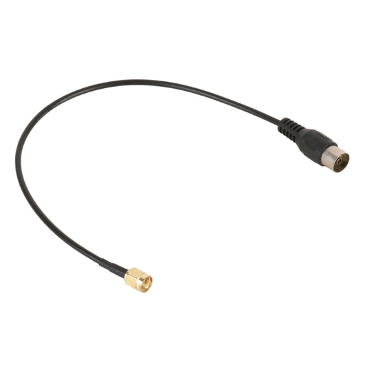 Car Shark TV Antenna IEC Female to SMA Male Adapter Cable - DIY Cables by buy2fix | Online Shopping UK | buy2fix