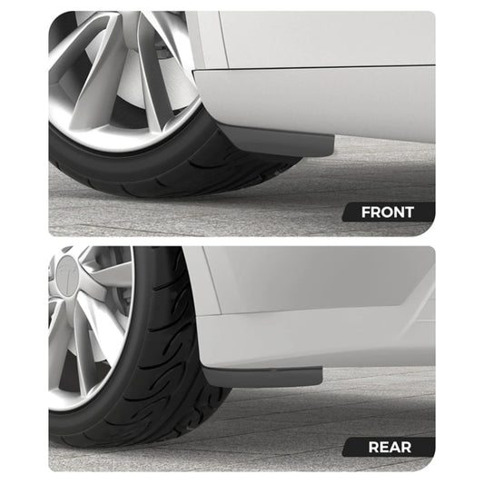 For Tesla Model 3 2024 4pcs/Set Car Fenders Mud Flap Modification Accessories - Mudguards by buy2fix | Online Shopping UK | buy2fix
