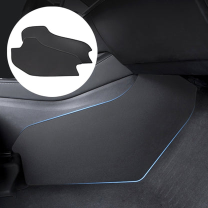 For Tesla Model Y 2pcs / Set Car Center Console Inside Leather Anti-kick Pad by buy2fix