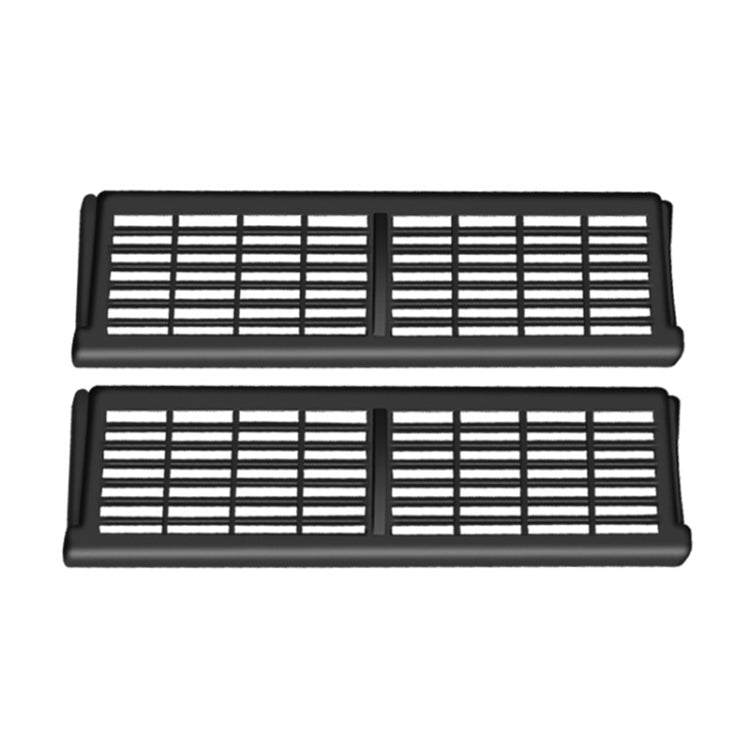 For Tesla Model Y 2pcs / Set Buckle Style Air Outlet Protective Cover Under Car Seat - Air Conditioning System by buy2fix | Online Shopping UK | buy2fix