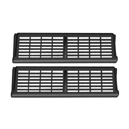 For Tesla Model Y 2pcs / Set Buckle Style Air Outlet Protective Cover Under Car Seat - Air Conditioning System by buy2fix | Online Shopping UK | buy2fix