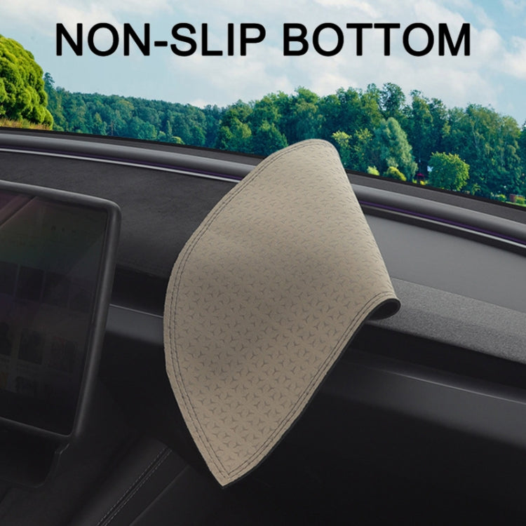 For Tesla Model 3 / Y Car Dashboard Lightproof Mat Sun Protection Sunshade Mat by buy2fix