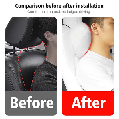 For Tesla Model 3 / Y Car Seat Neck Protector Headrest (Black) by buy2fix