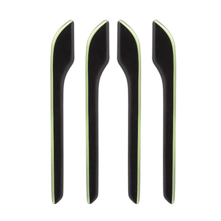 For Tesla Model 3 / Y 4pcs / Set Car Door Handle Luminous Decorative Sticker by buy2fix