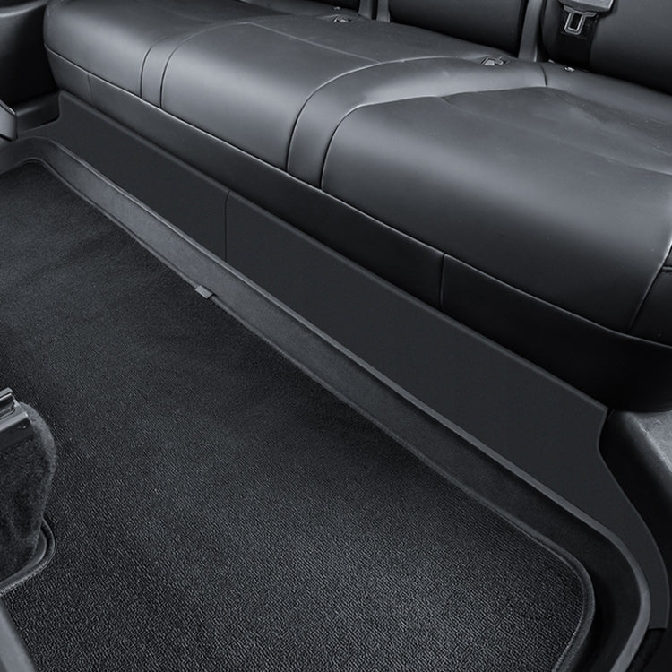 For Tesla Model Y 2pcs / Set Car Rear Seat Lower Protection Panel by buy2fix