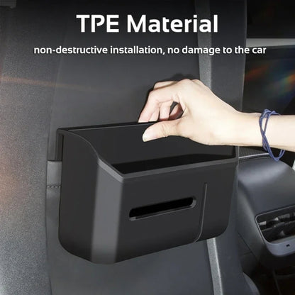 For Tesla Model Y / 3 Car Front Seat Back Storage Box by buy2fix