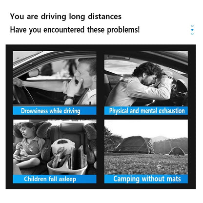 For Tesla Model Y / 3 Car Suede Air-free Mattress by buy2fix