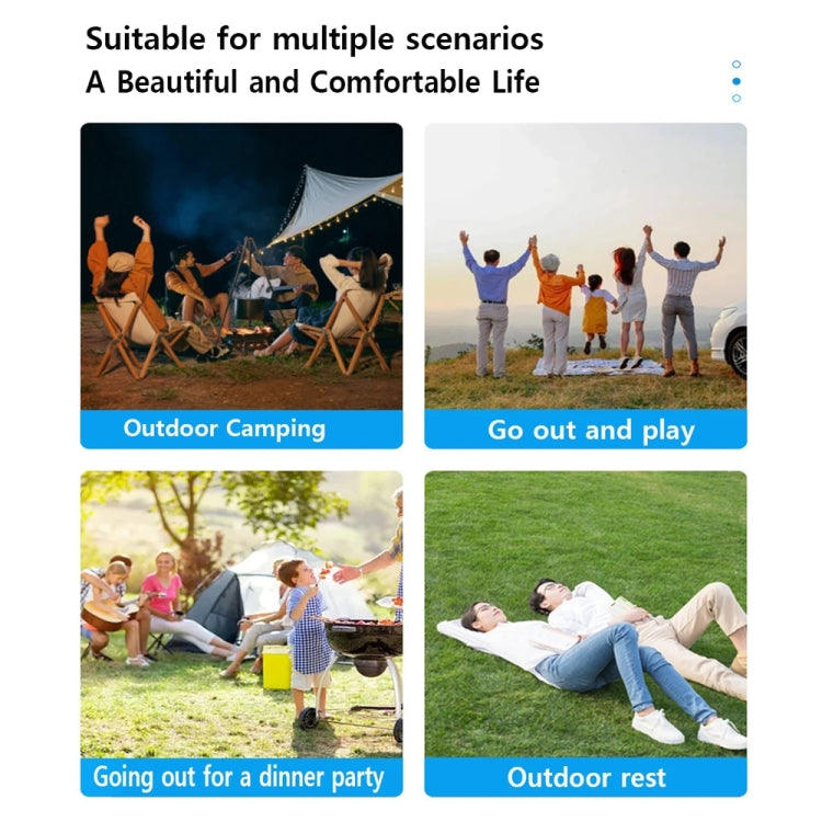 For Tesla Model Y / 3 Car Suede Air-free Mattress by buy2fix