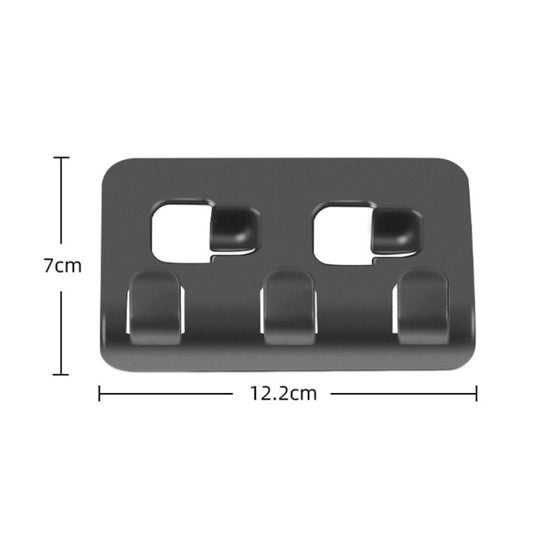 For Tesla Model Y 2021-2023 Car Snap-on Trunk Button Storage Hook - Auto Fastener & Clips by buy2fix | Online Shopping UK | buy2fix