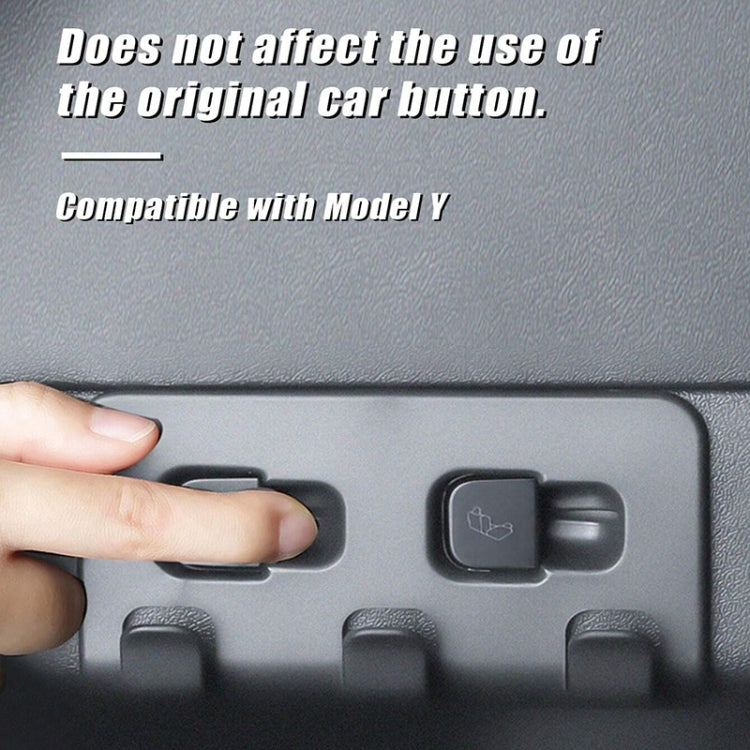 For Tesla Model Y 2021-2023 Car Snap-on Trunk Button Storage Hook by buy2fix