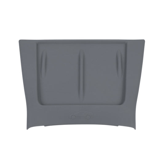 For Tesla Model 3 / Y Car Center Console Phone Wireless Charging Silicone Anti-slip Mat (Grey) - Wireless Charging Pads by buy2fix | Online Shopping UK | buy2fix