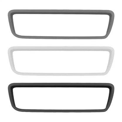 For Tesla Model 3 / Y Car Interior Rearview Mirror Silicone Protective Cover (White) by buy2fix