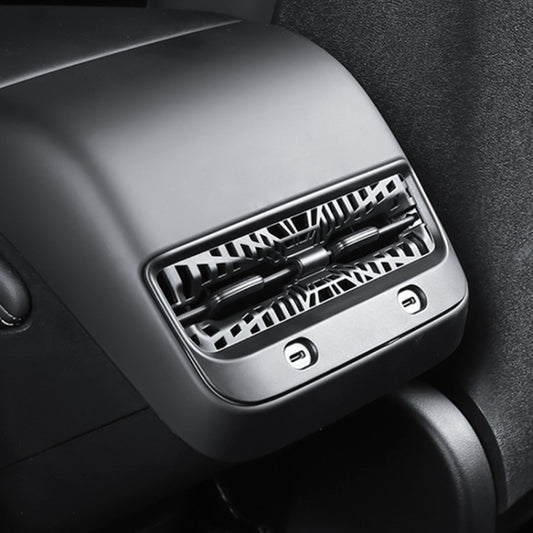 For Tesla Model Y 2021-2023 Car Rear Air Conditioning Outlet Protective Cover - Air Conditioning System by buy2fix | Online Shopping UK | buy2fix