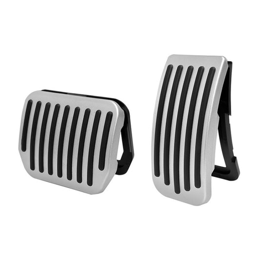 For Tesla Model 3 / Y Snap-on Car Accelerator Brake Pedal (Silver) - Foot Pedal by buy2fix | Online Shopping UK | buy2fix